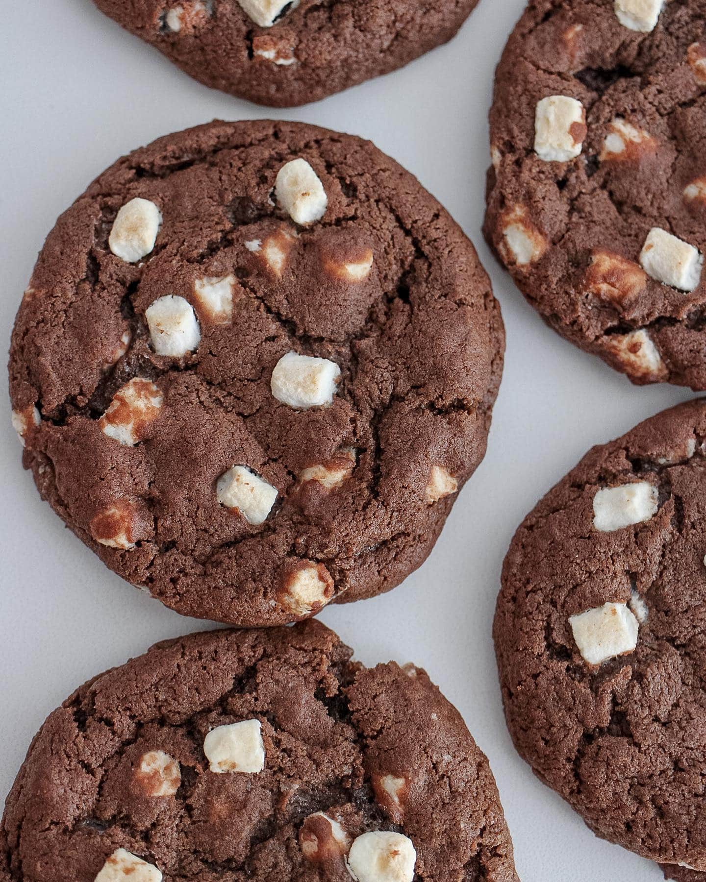 Hot cocoa cookies are the best winter/holiday cookies. The recipe is on my blog. 

#hotcocoacookies #hotchocolatecookies #cookierecipe #holidaycookies #holidaycookierecipe